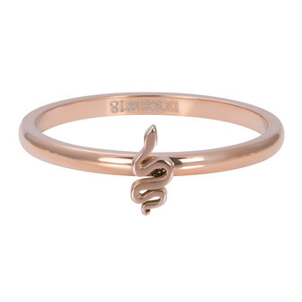 iXXXi Ring 2mm Rose Goudkleurig Slang