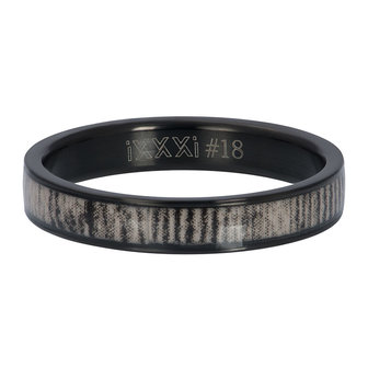 iXXXi Ring 4mm Hyena Black
