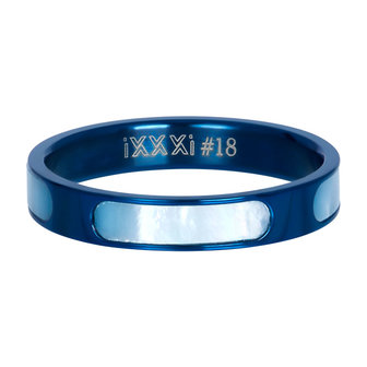 iXXXi Ring 4mm Blauw Aruba