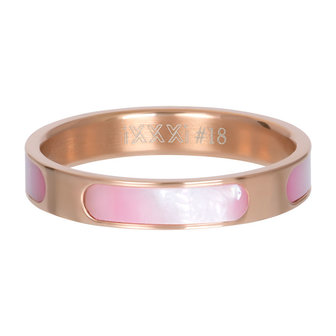 iXXXi Ring 4mm Rose Goudkleurig Aruba