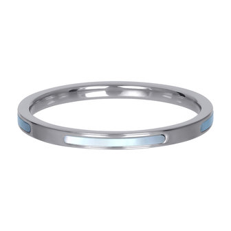 iXXXi Ring 2mm Zilverkleurig Bonaire