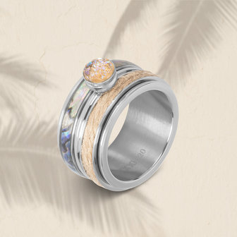 iXXXi Ring 2mm Zilverkleurig Bonaire