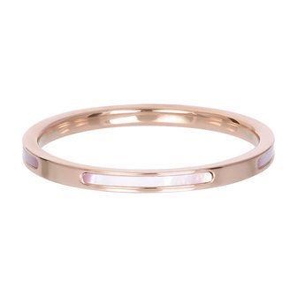 iXXXi Ring 2mm Rose Goudkleurig Bonaire