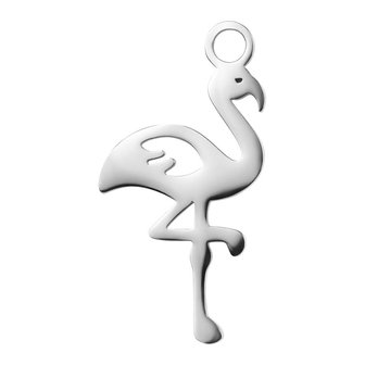 iXXXi charm Flamingo Zilverkleurig