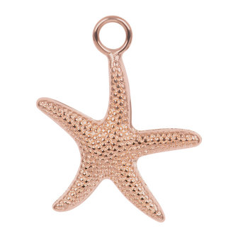 iXXXi charm Sea Star Rose Goudkleurig