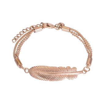 iXXXi Armband Feather Rose Goudkleurig