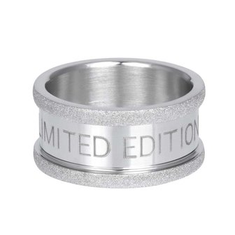iXXXi Limited Edition Basis Ring 10mm Edelstaal Zilverkleurig