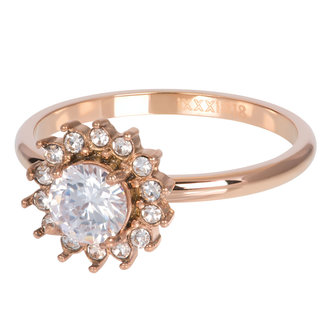 iXXXi Ring 2mm Lucia Rose Goudkleurig