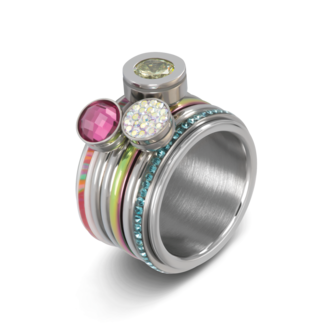 iXXXi Ring 2mm CreArtive Basis Rose Goudkleurig