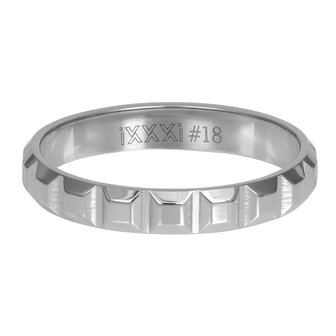 iXXXi Ring 2mm Art Zilverkleurig
