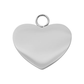 iXXXi Charm Heart Zilverkleurig