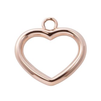 iXXXi Charm Heart Open Rose Goudkleurig