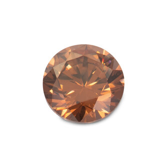 iXXXi 6mm CreArtive zirkonia steentje Brown - Luck