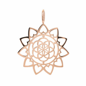 iXXXi Hanger Mandala Rose Goudkleurig