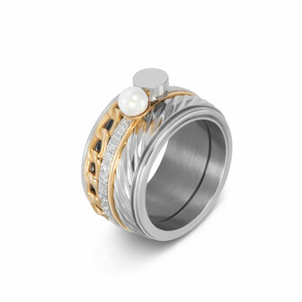 iXXXi Ring 1mm Silence Zilverkleurig