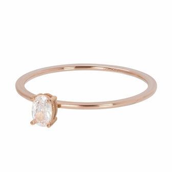 iXXXi Ring 1mm Sunshine Rose Goudkleurig