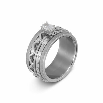 iXXXi Ring 4mm Power Goudkleurig