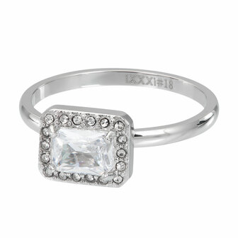 iXXXi Ring 2mm Celebration Crystal CZ Zilverkleurig