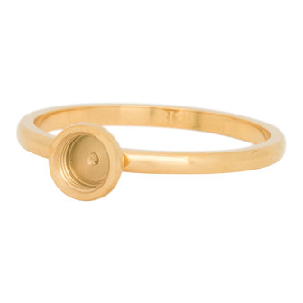 iXXXi Ring 2mm Top Part Basis Ring Goud-kleurig