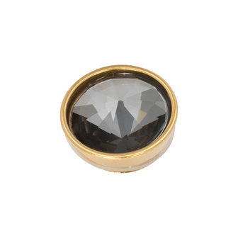 iXXXi Top Part Pyramid Black Diamond Goudkleurig