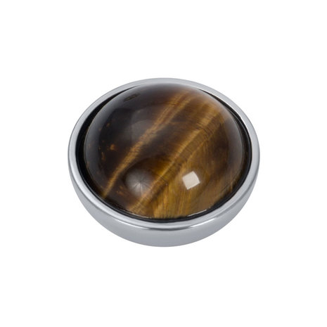 iXXXi Top Part Brown Amberstone Zilverkleurig