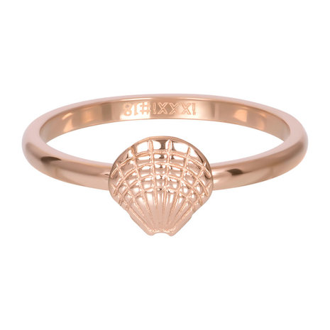 iXXXi Ring 2mm Rose Goudkleurig Sea Shell