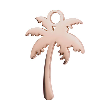 iXXXi charm Palm Tree Rose Goudkleurig