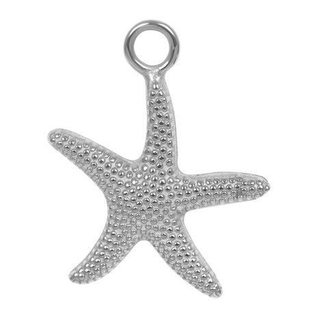 iXXXi charm Sea Star Zilverkleurig