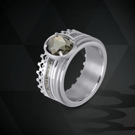 iXXXi Ring 1mm Royal Crown Goudkleurig