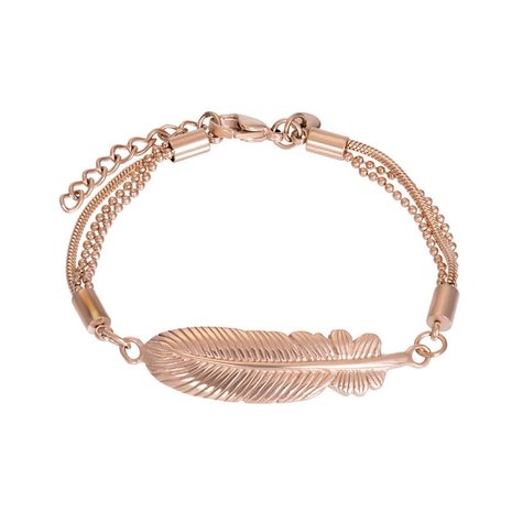 iXXXi Armband Feather Rose Goudkleurig