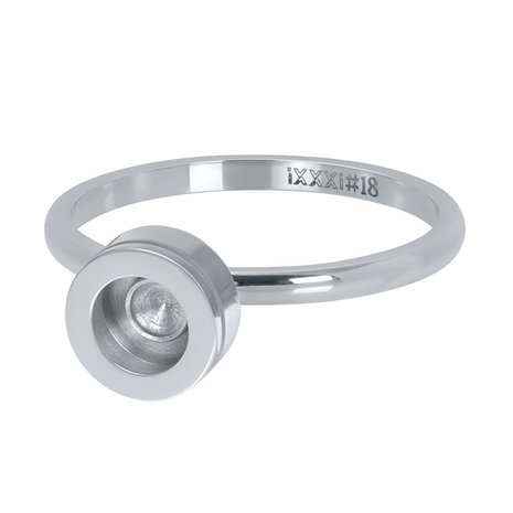 iXXXi Ring 2mm CreArtive Basis Zilverkleurig