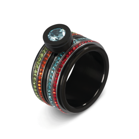 iXXXi Ring 2mm CreArtive Basis Black