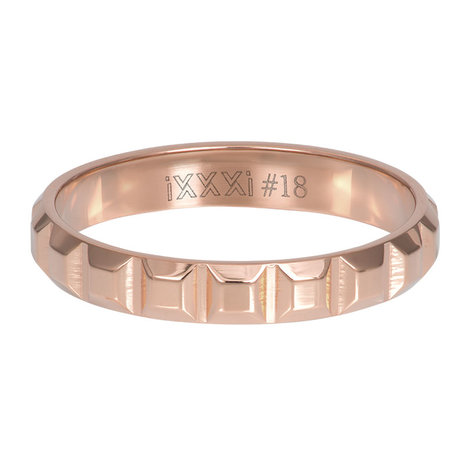 iXXXi Ring 2mm Art Rose Goudkleurig