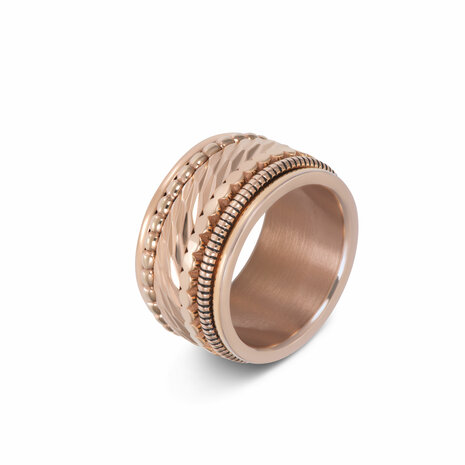 iXXXi Ring 4mm Aura Rose Goudkleurig