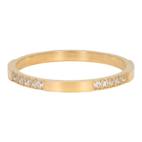 iXXXi Ring 2mm Goudkleurig Chic