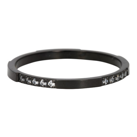 iXXXi Ring 2mm Black Chic