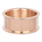 iXXXi Basis Ring 10mm Edelstaal Rose Goudkleurig