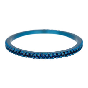 iXXXi Ring 2mm Edelstaal Kaviaar Blauw