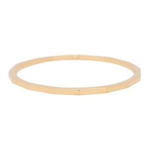 iXXXi Ring 1mm Edelstaal Goudkleurig Angular