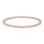 iXXXi Ring 1mm Edelstaal Rose Goudkleurig Angular