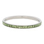 iXXXi Ring 2mm Stainless Steel  Small Zilverkleurig Zirkonia Peridot