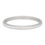 iXXXi Ring 2mm Edelstaal Line White