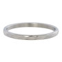 iXXXi Ring 2mm Edelstaal Small Hammerite