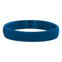 iXXXi Ring 4mm Edelstaal Sandblasted Blauw