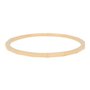 iXXXi Ring 1mm Edelstaal Goudkleurig Angular