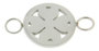 iXXXi Bangle Meddy  Klavertje 4 Edelstaal_