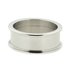 iXXXi Ring 4mm Facet Edelstaal Goudkleurig_