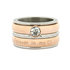 iXXXi Ring 2mm Edelstaal Small Hammerite_