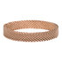 iXXXi Ring 4mm Mesh Edelstaal Bruin_