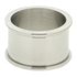 iXXXi Ring 4mm Edelstaal Zilverkleurig Zwart Glas_